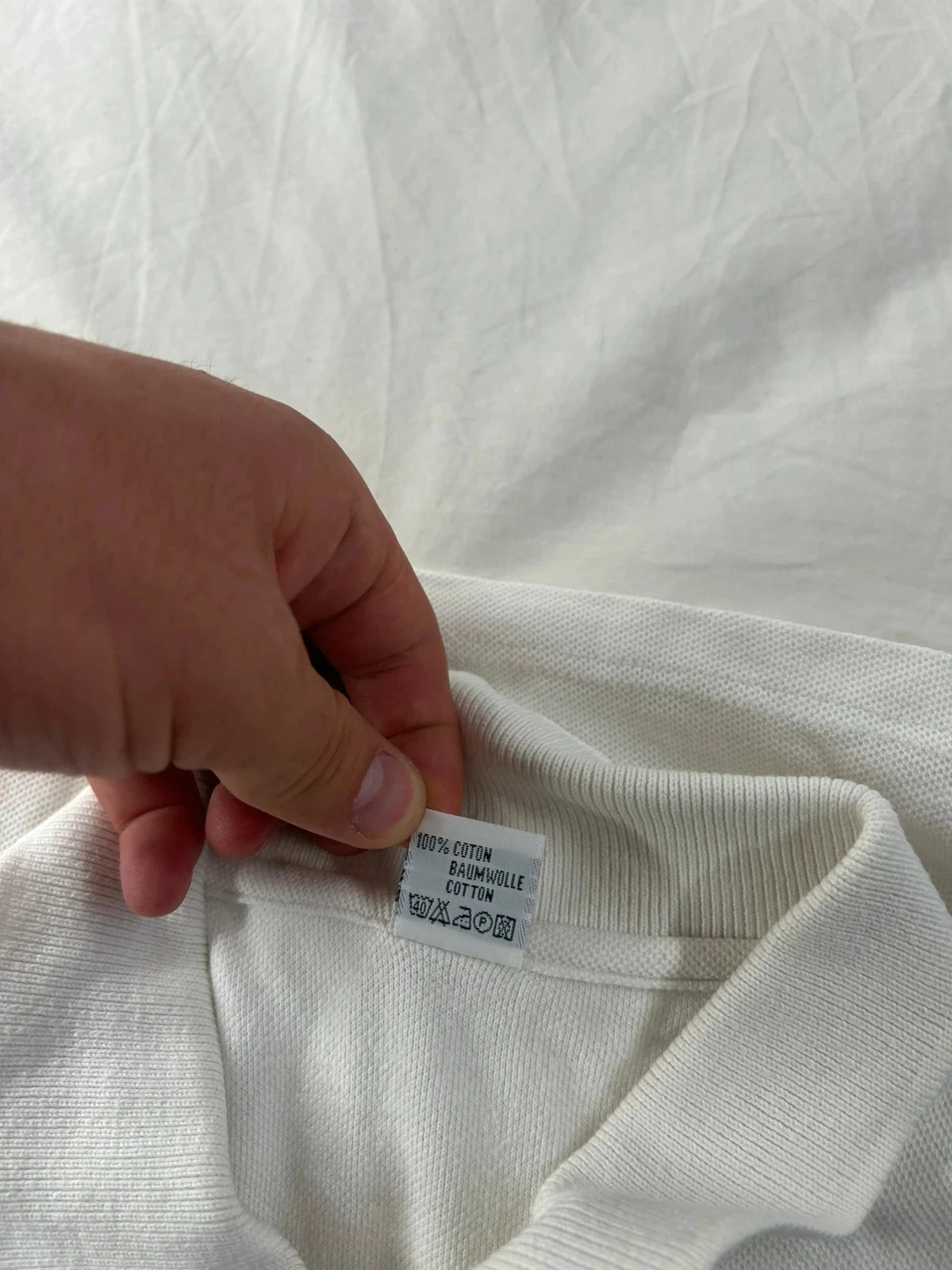 Vintage white polo – photo 10